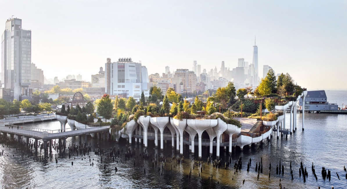 Little Island in New York City, designed by Heatherwick Studio [HEATHERWICK STUDIO]