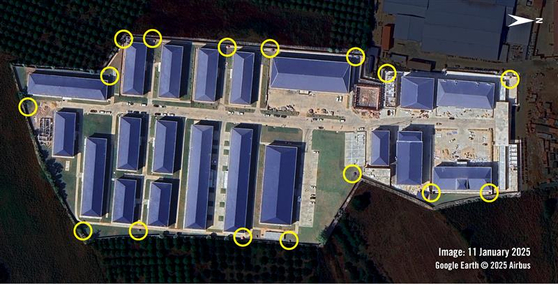 A detention facility believed to be used by Cambodian criminal groups [SCREEN CAPTURE]