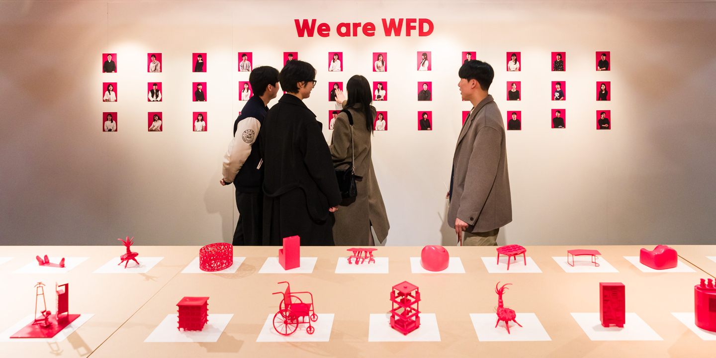 Student works are displayed at the graduation exhibition of Hongik University's Department of Woodworking and Furniture Design, which ran from Nov. 18 through Nov. 23, 2024. [HONGIK UNIVERSITY]