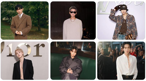 Members of boy band BTS invited to fashion shows for brands they are honorary ambassadors for [EACH COMPANY]