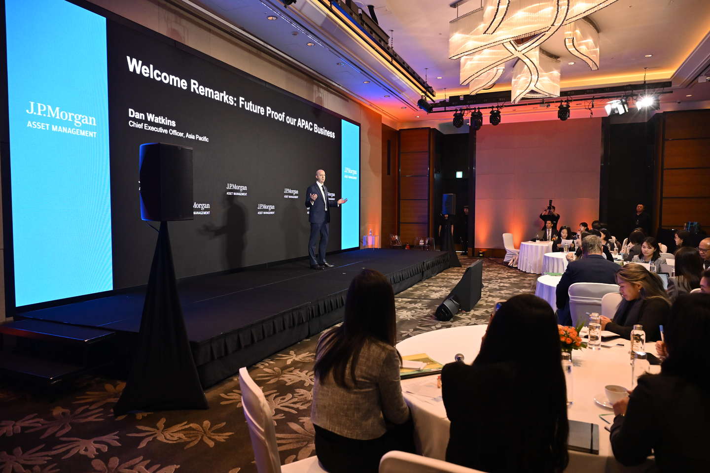 JP Morgan Asset Management hosts the APEC Media Summit in Yeouido, western Seoul, on Oct. 14. [JP MORGAN ASSET MANAGEMENT] 