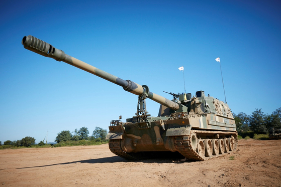 A K9 self-propelled howitzer [HANWHA AEROSPACE] 