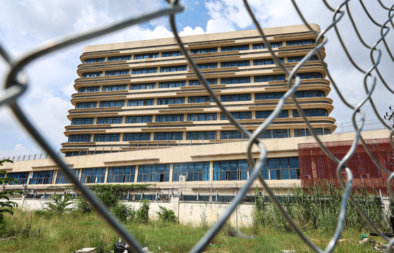The photo shows the a complex in Phnom Penh, Cambodia on Oct. 15. [NEWS1] 