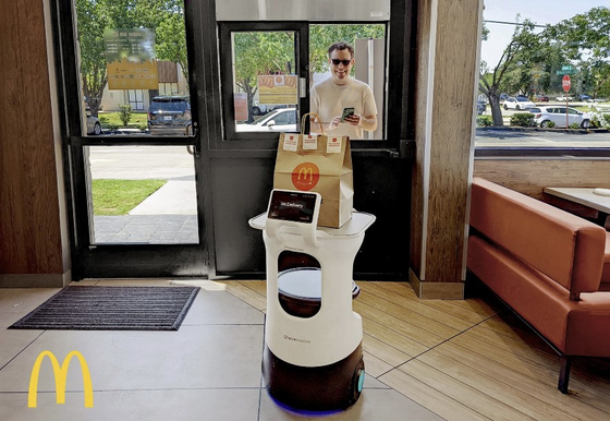 A robot developed by Bear Robotics, acquired by LG Electronics [BEAR ROBOTS]