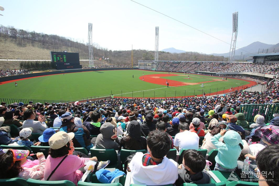 Munsu Baseball Stadium in Nam District, Ulsan [ULSAN PROVINCIAL GOVERNMENT]