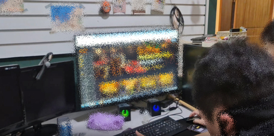 A PC bang (internet cafe) operated by an illegal online gambling network targeting teenagers and seafarers is seen in this photo provided by the Jeju Provincial Police Agency [JEJU PROVINCIAL POLICE AGENCY]