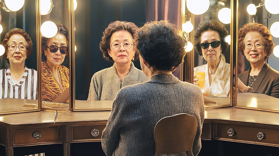 Still from AI film ″It's Me, Moon-hee″ [MCA, CONTENTPARK ENTERTAINMENT, CGV ICECON]
