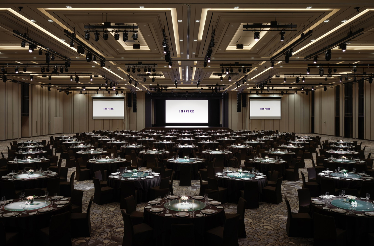 The Inspire Ballroom inside the Inspire Entertainment Resort in Incheon [INSPIRE ENTERTAINMENT RESORT]