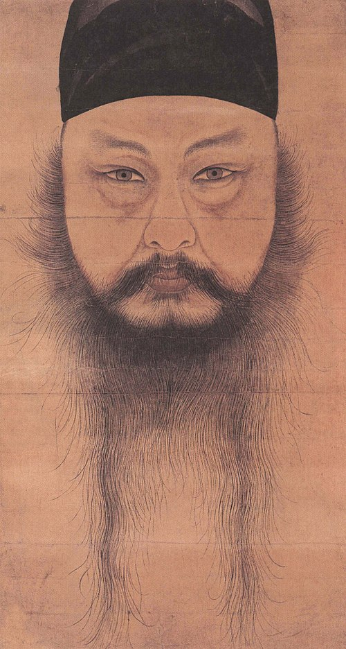 A self-portrait of the Joseon painter and scholar Yun Du-seo (1668-1715) [NOGUDANG HOUSE] 
