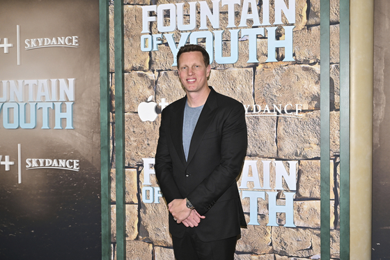 Skydance Media CEO David Ellison attends the premiere of ″Fountain of Youth″ at the American Museum of Natural History on May 19, in New York. [AP/YONHAP]