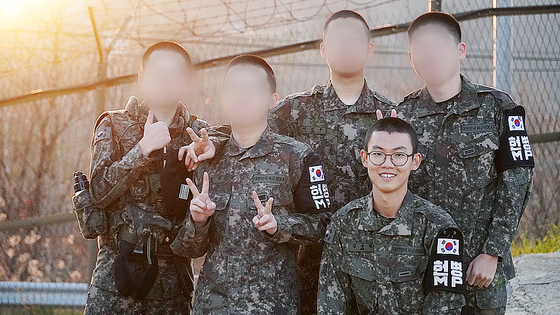 Private Kim Sang-hyeon, who took his own life on Nov. 28, 2022, following months of abuse at a frontline Army post, is seen in this photo provided by his family [JOONGANG ILBO]