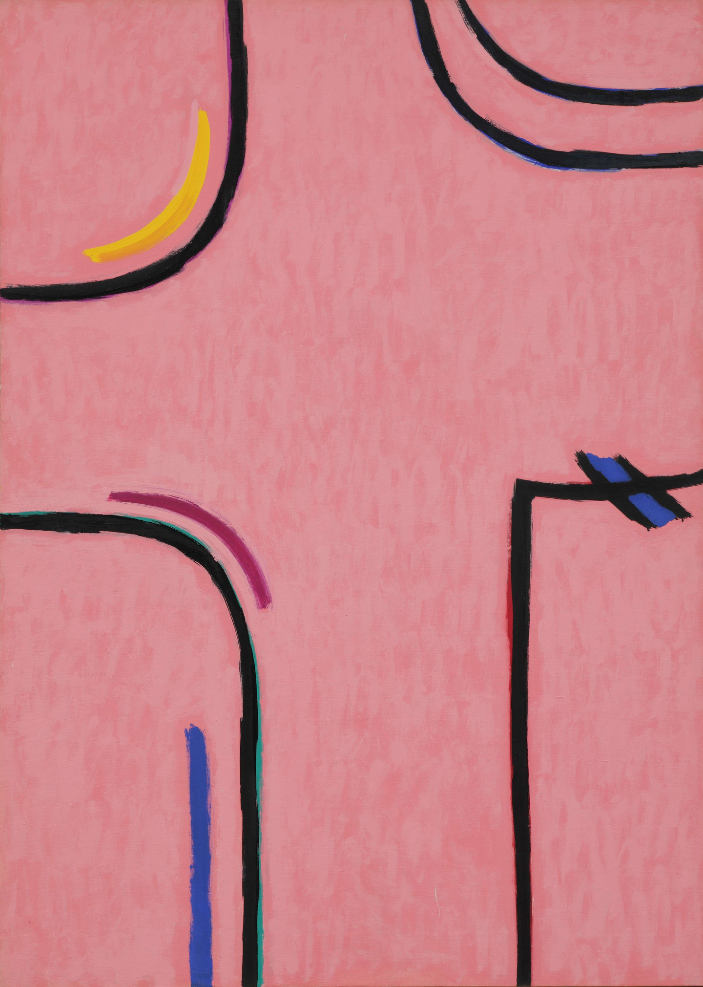 ″Untitled″ (1967) by Kim Whanki [WHANKI FOUNDATION]