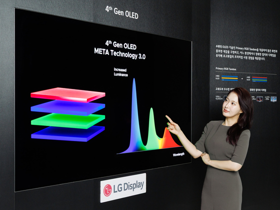 LG Display's fourth-generation OLED displays [LG DISPLAY]