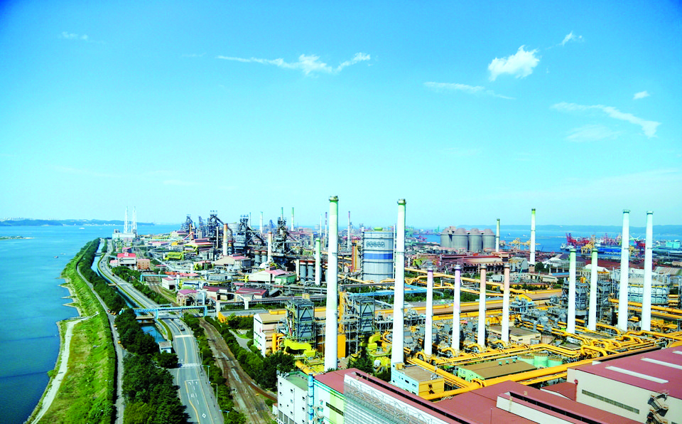 A Posco steel mill in Pohang, North Gyeongsang [POSCO]