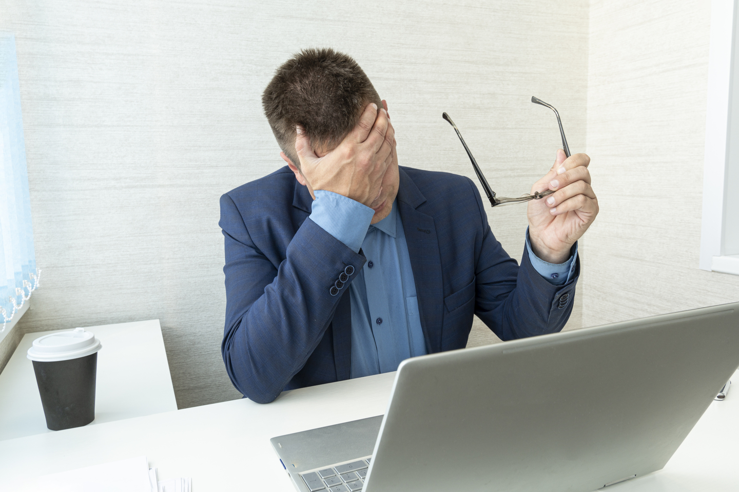 A tired office worker. Image is unrelated to the story. [GETTY IMAGES BANK]
