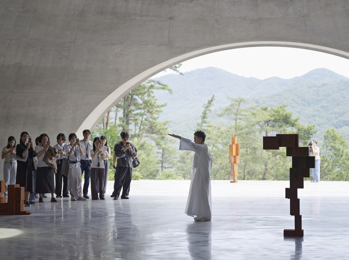 An interactive, musical performance is being played out at Museum SAN's new space, Ground [MUSEUM SAN]