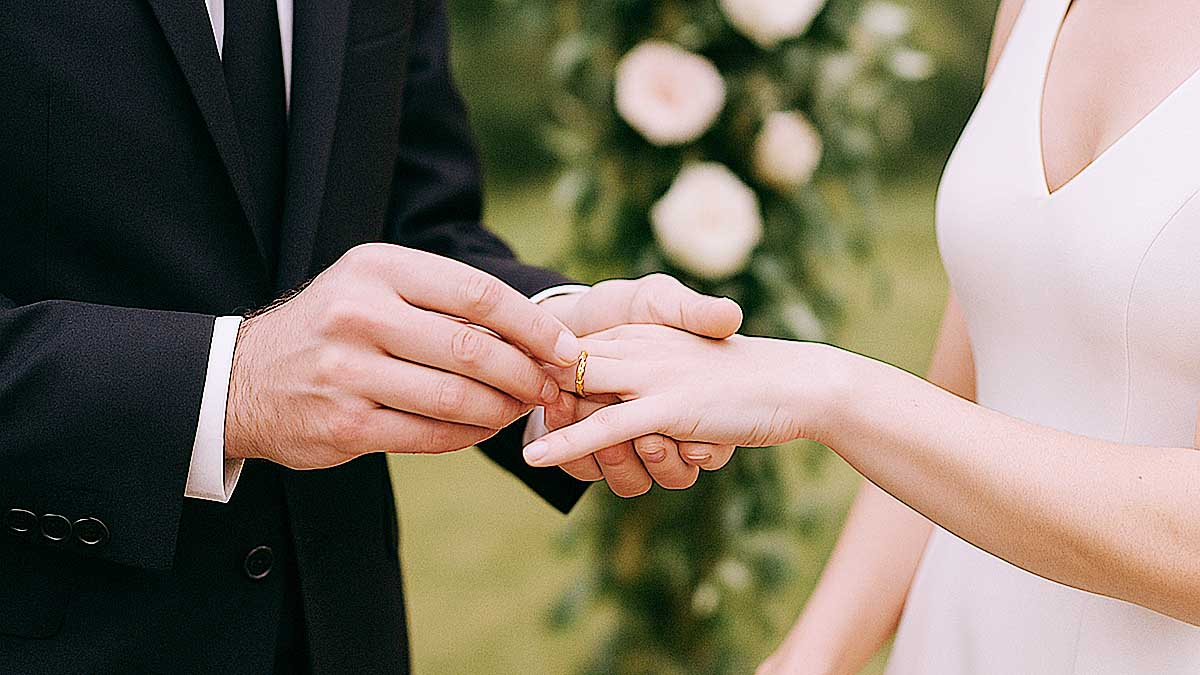 A wedding photo [JOONGANG ILBO]