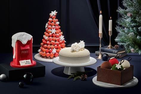 Paradise Hotel and Resort features its collection of five limited-edition Christmas cakes. [PARADISE HOTEL AND RESORT]