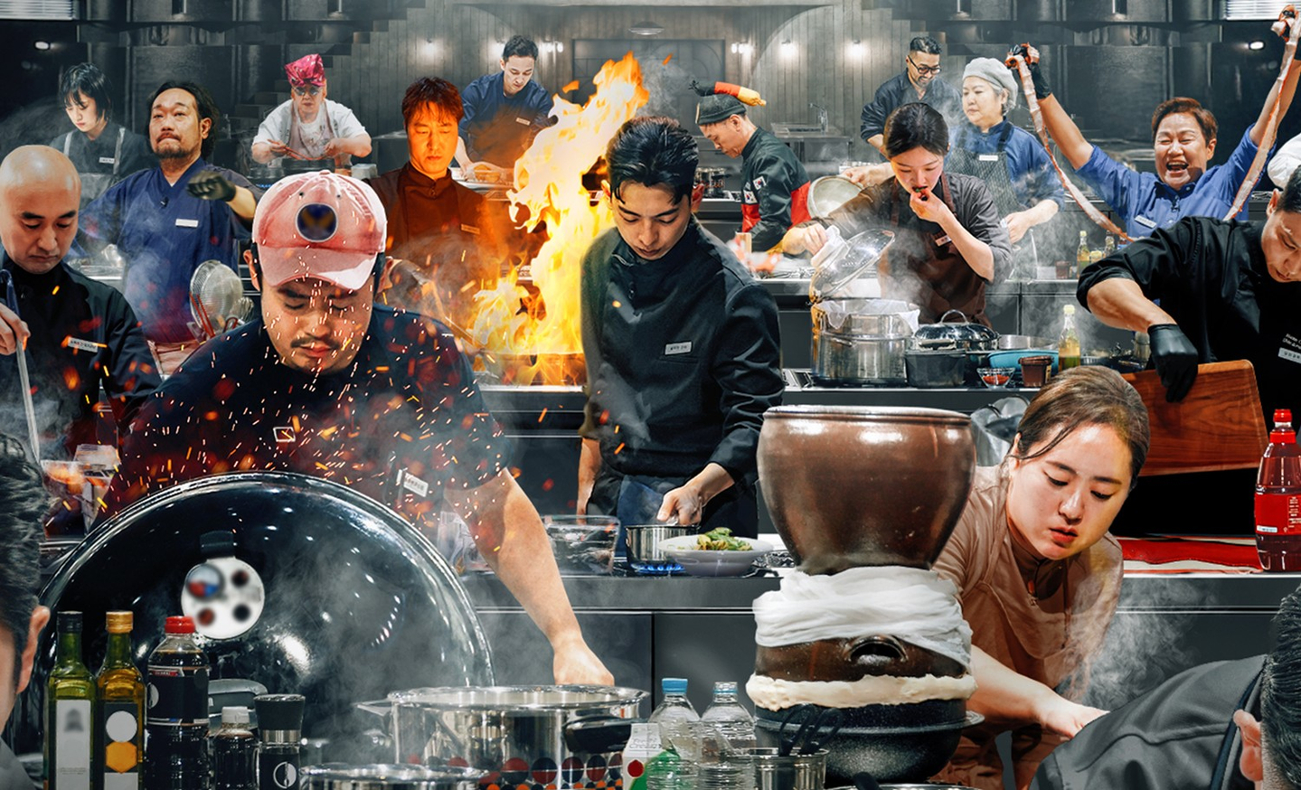 ″Black Spoon″ chefs who will appear on the second season of Netflix's cooking survival show ″Culinary Class Wars″ (2024-) [NETFLIX]