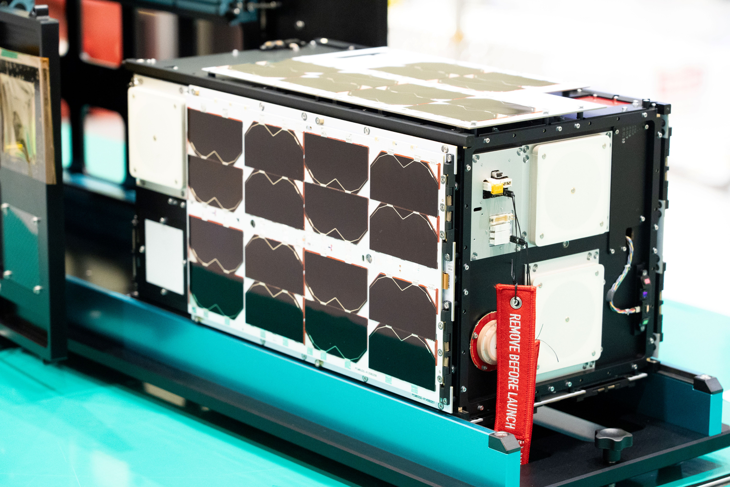 Gyeonggi is the first local government in Korea to launch a climate satellite, named GyeonggiSat-1, shown here. [GYEONGGI PROVINCIAL GOVERNMENT]