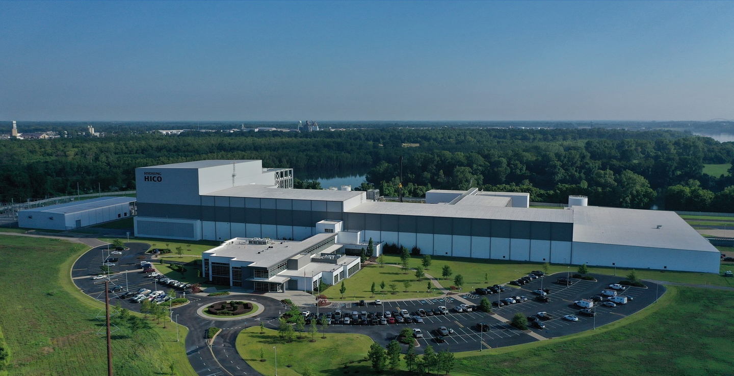 Hyosung Heavy Industries' high-voltage transformer plant in Memphis, Tennessee, is pictured in this undated photo provided by the company. [HYOSUNG]