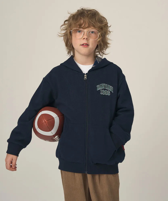 A promotional image for a Harvard-branded hoodie [SCREEN CAPTURE]