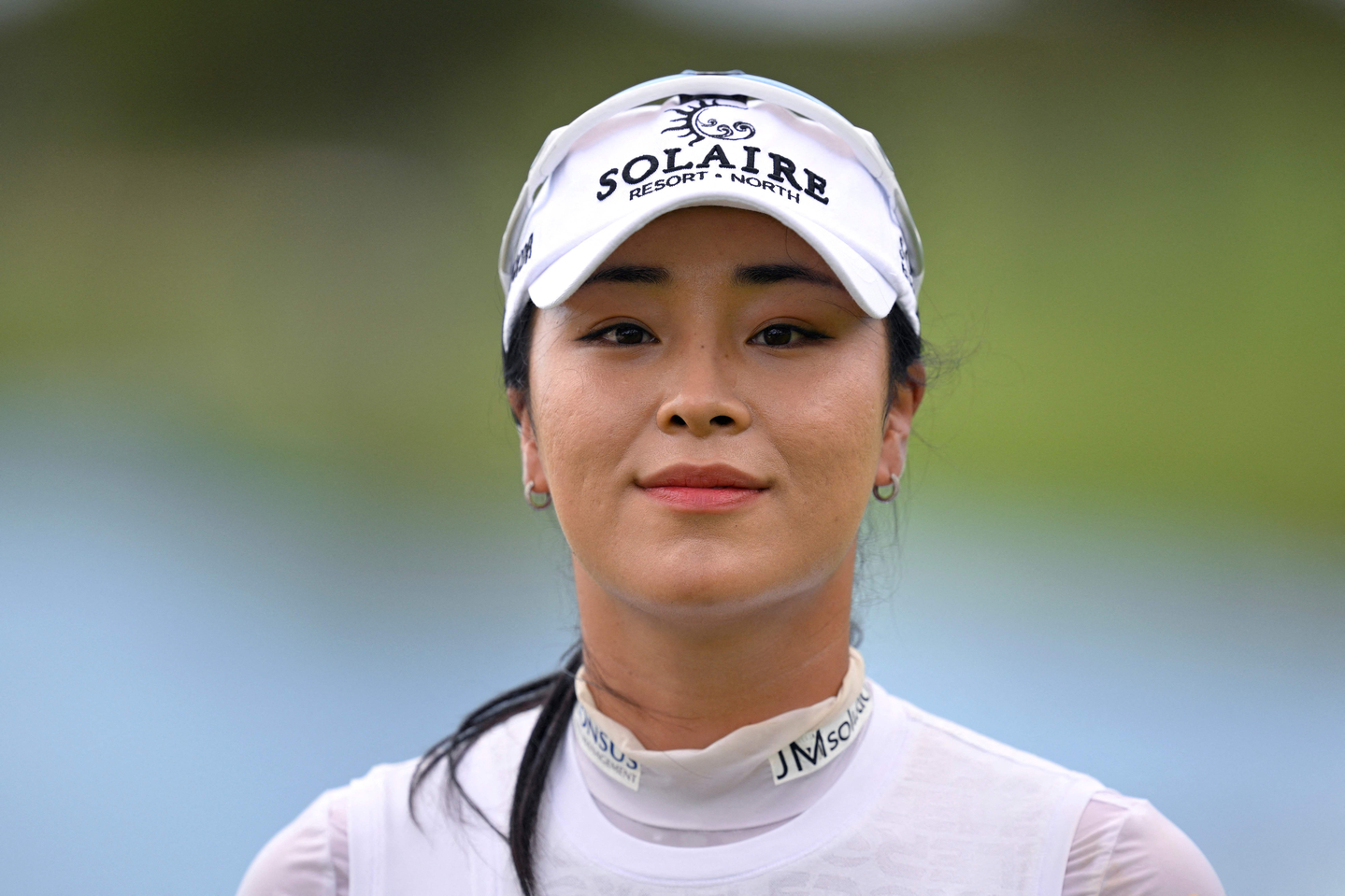 Yoon Ina of Korea looks on during the third round of the Lotte Championship presented by Hoakalei 2025 at Hoakalei Country Club on Oct. 3 in Ewa Beach, Hawaii. [GETTY IMAGES/YONHAP]