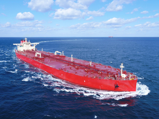 A very large crude carrier. [HANWHA OCEAN]