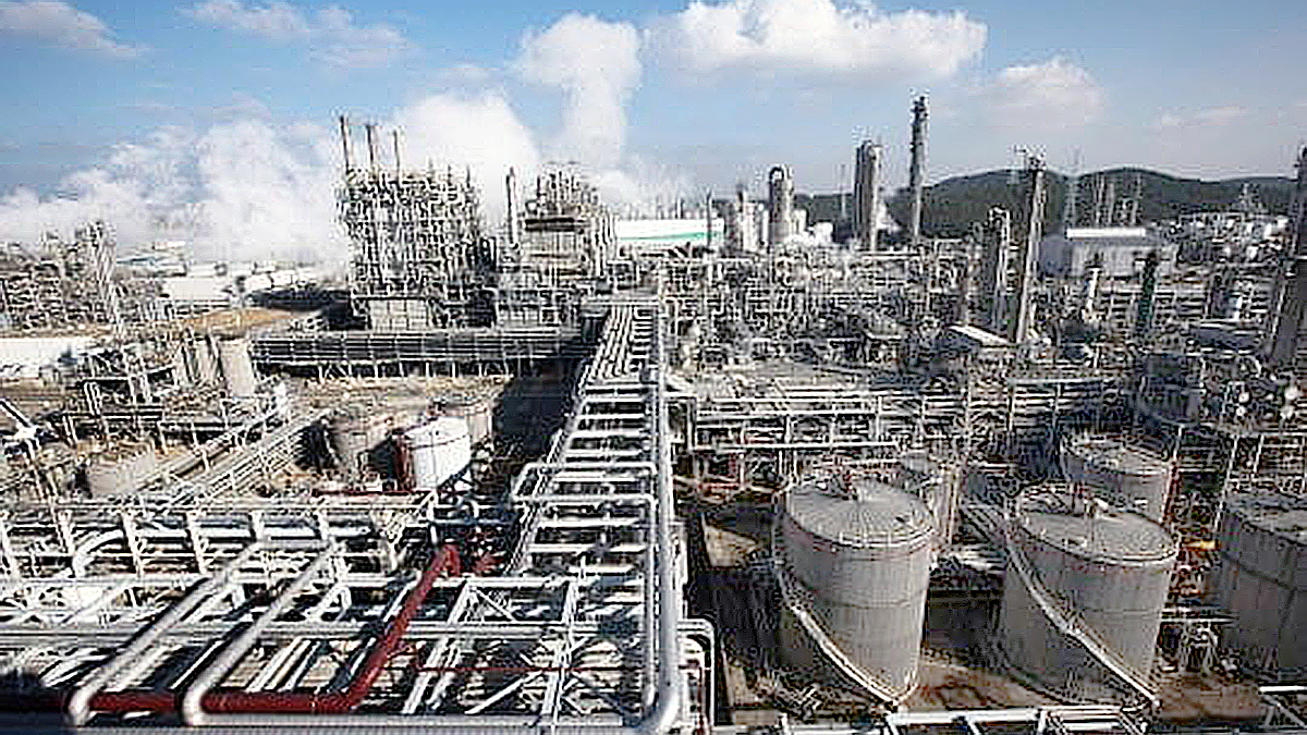 A view of Lotte Chemical’s Daesan plant [LOTTE CHEMICAL]