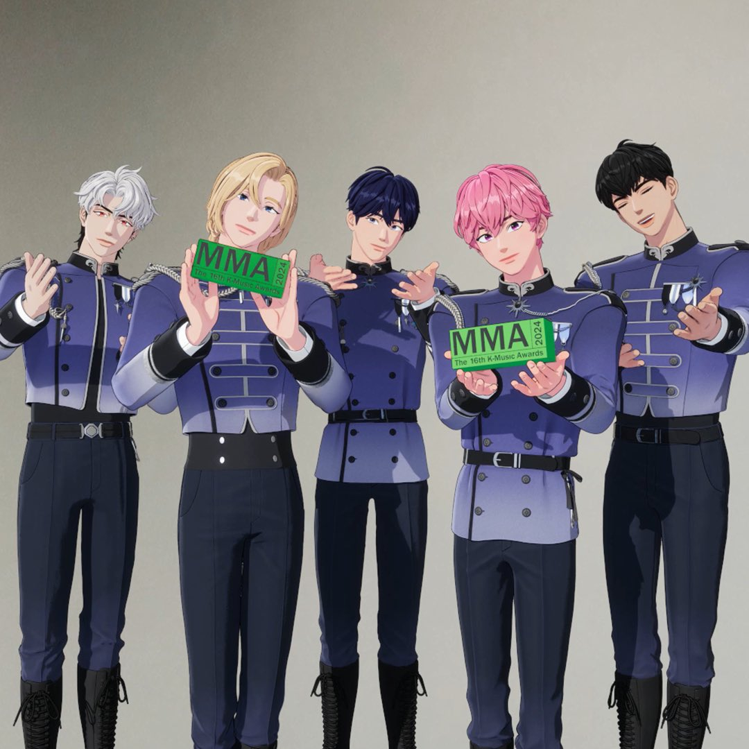 Virtual boy band Plave earned two trophies at the 2024 Melon Music Awards held in Incheon on Nov. 30. [VLAST]
