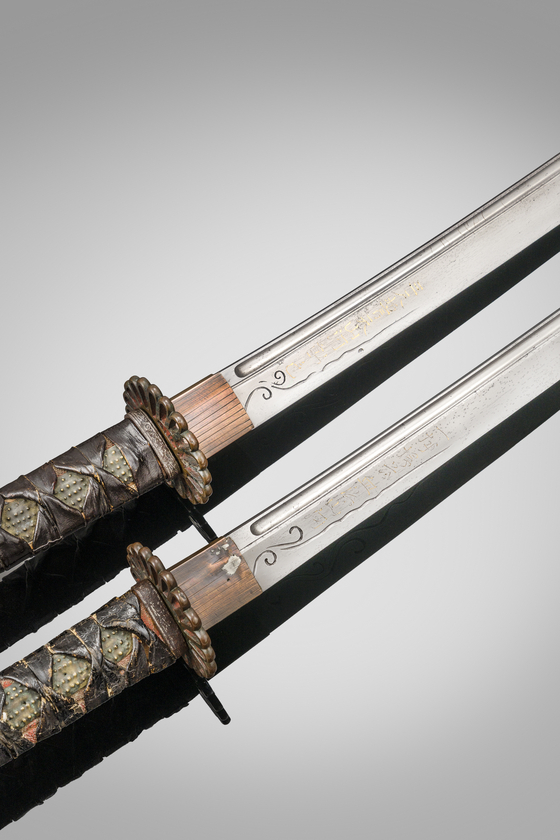 Admiral Yi Sun-sin's swords [NATIONAL MUSEUM OF KOREA]