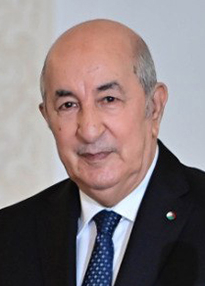 Algeria's President Abdelmadjid Tebboune [EPA/YONHAP]