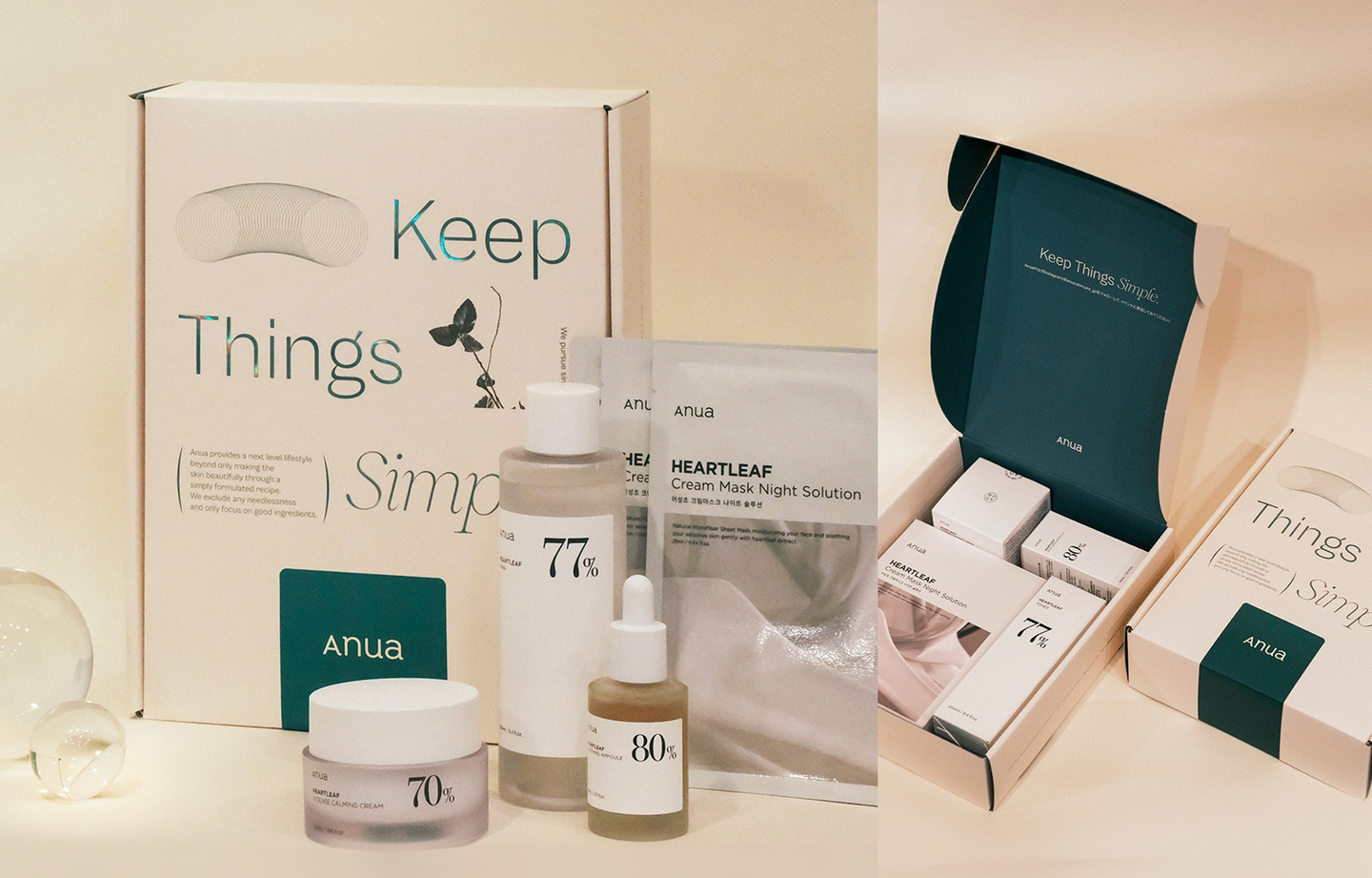 The Founders' first limited-edition set for its beauty brand Anua during Qoo10 Japan’s “Mega Wari” discount event in spring 2022. [THE FOUNDERS]