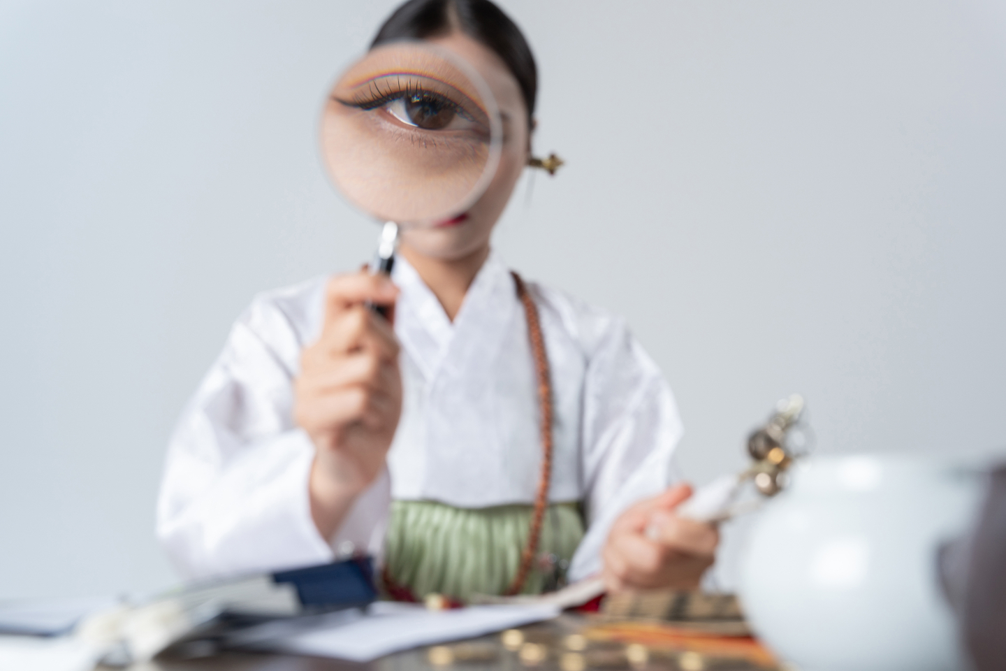 A physiognomy reader [GETTY IMAGES BANK]