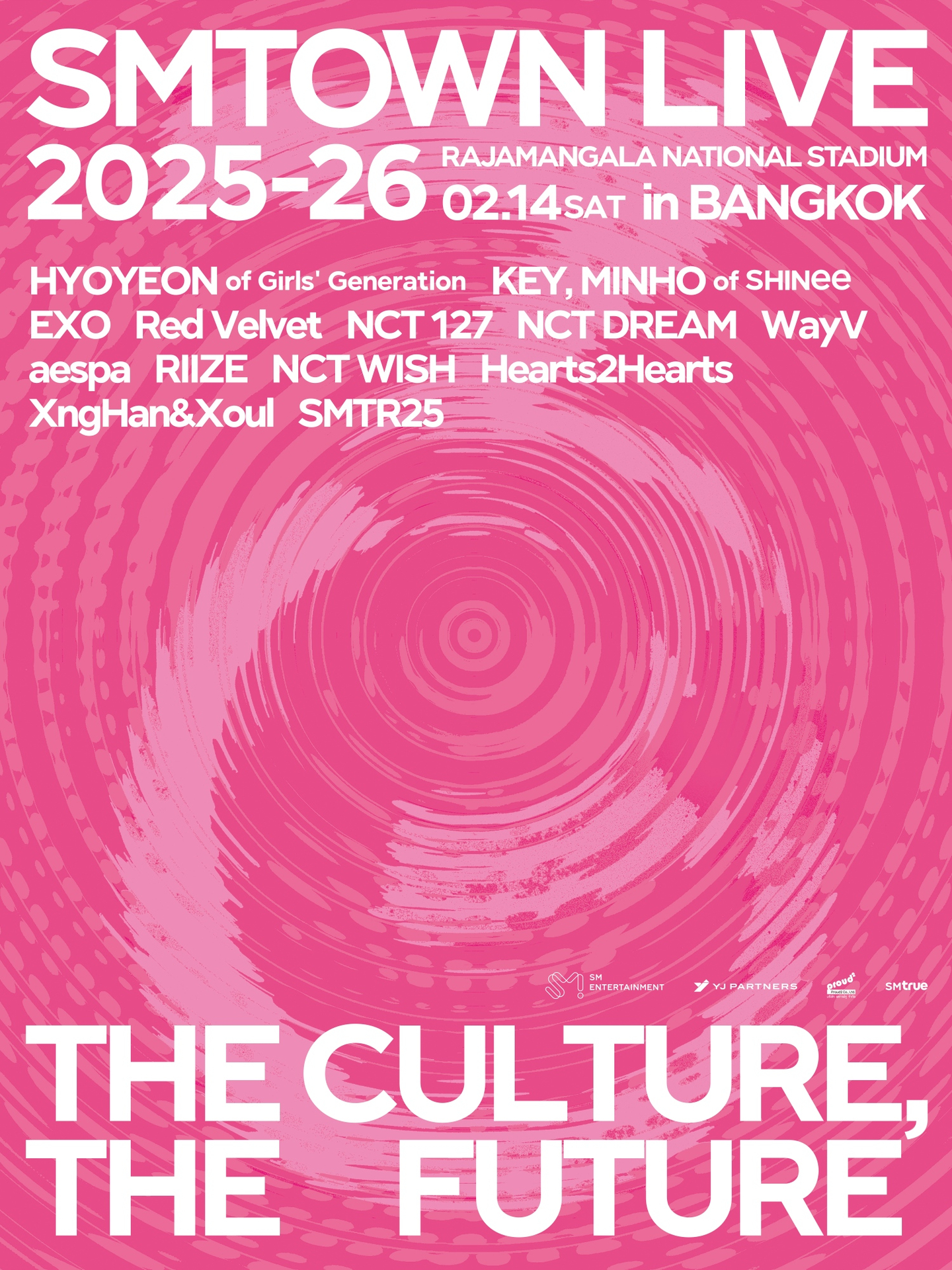 A poster for the concert ″SM TOWN LIVE″ [SM ENTERTAINMENT]