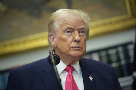 U.S. President Donald Trump makes an announcement at the White House in Washington on Dec. 2. [EPA/YONHAP] 