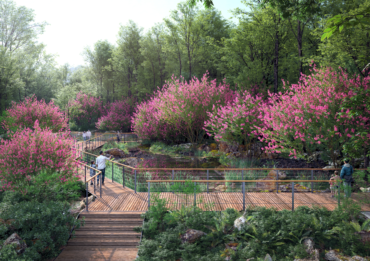 A render of Mount Namsan after renovation, designed by the Seoul Metropolitan Government [SEOUL METROPOLITAN GOVERNMENT]