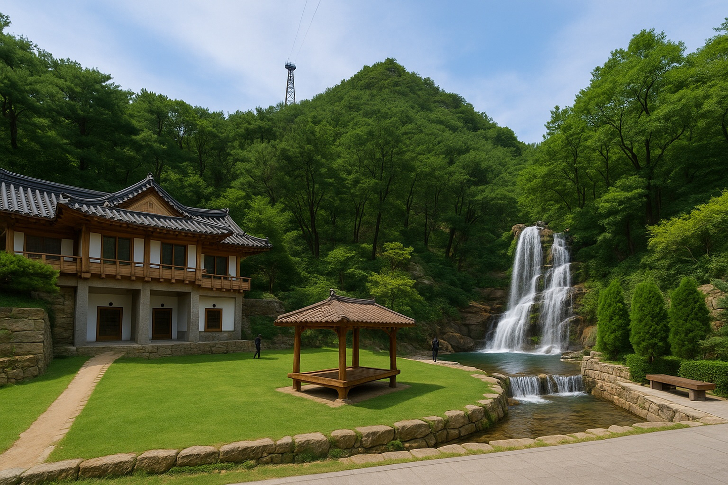 A render of Mount Namsan after renovation designed, by the Seoul Metropolitan Government [SEOUL METROPOLITAN GOVERNMENT]