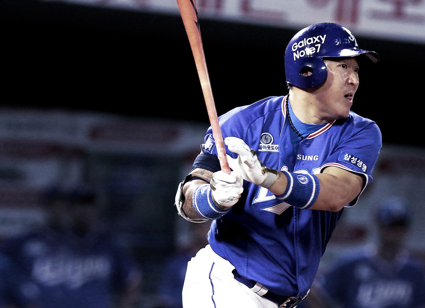 Samsung Lions player Choi Hyoung-woo [SAMSUNG LIONS]