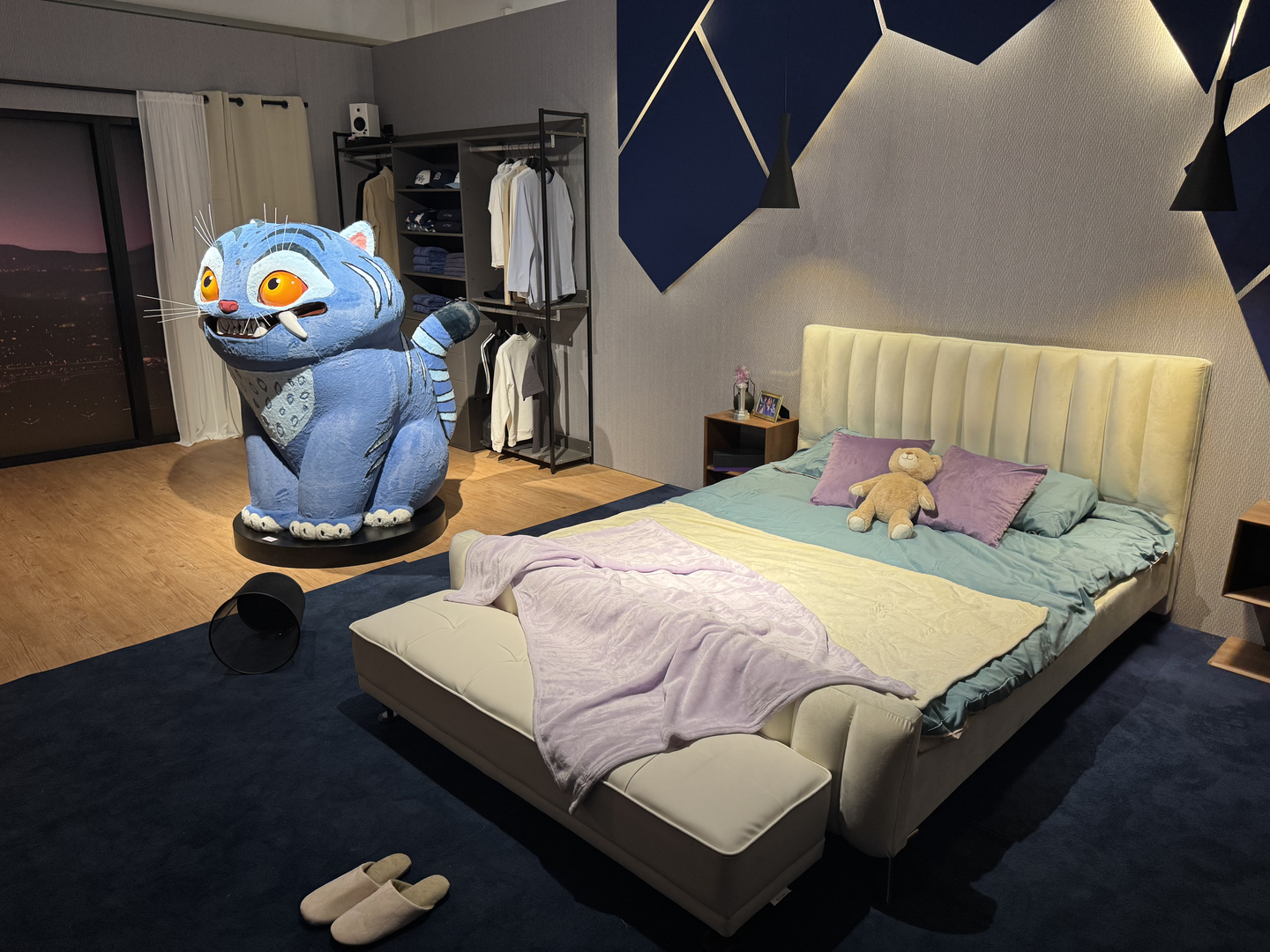 Rumi's room at Netflix's ″KPop Demon Hunters″ pop up store in Seongsu-dong, eastern Seou. [KIM JI-YE]