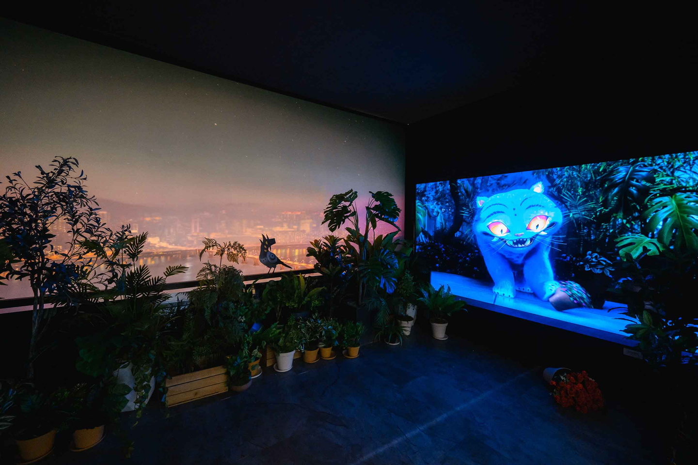 Rumi's room at Netflix's ″Kpop Demon Hunters″ pop-up store in Seongsu-dong, eastern Seoul [NETFLIX/B.STAGE]