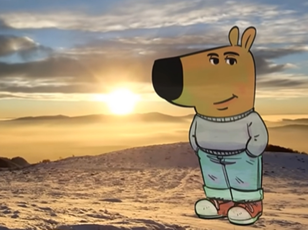 "Chill Guy" was the most-searched meme on Google in Korea in 2025. [SCREEN CAPTURE] 