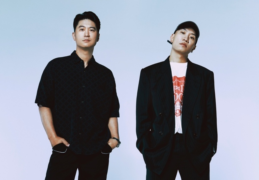 Hip-hop duo Dyanmic Duo [AMOEBA CULTURE]