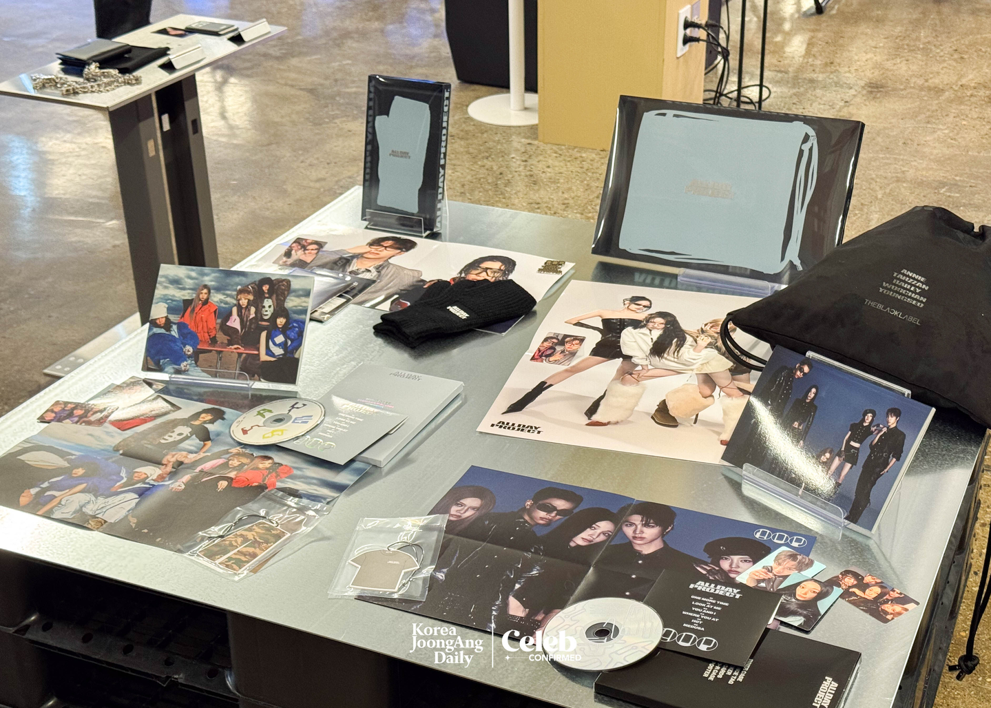“Allday Project” pop-up store in Seongsu-dong, eastern Seoul [DANIELA GONZALEZ PEREZ]