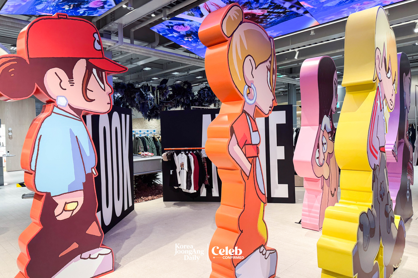 “Allday Project” pop-up store in Seongsu-dong, eastern Seoul [DANIELA GONZALEZ PEREZ]