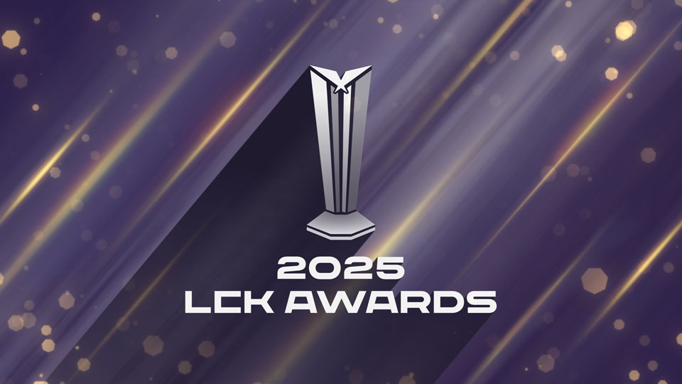 Poster for the 2025 League of Legends Champions Korea Awards [LCK AWARDS]