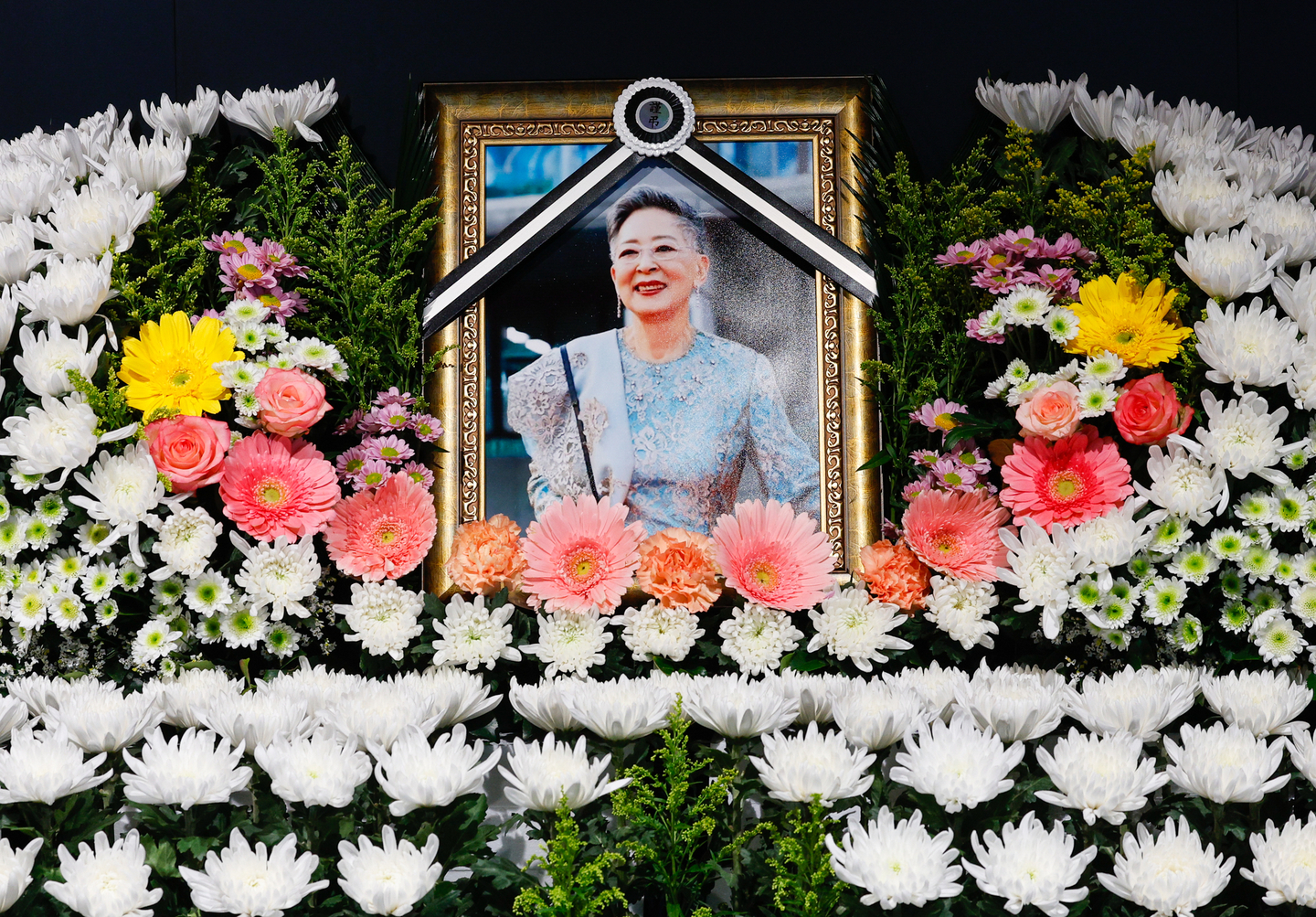 A memorial space for late actor Kim Ji-mee, whose birth name is Kim Myeong-ja, is set up at the Seoul Film Center in Chungmuro, Jung District, central Seoul, on Dec. 11. [NEWS1]