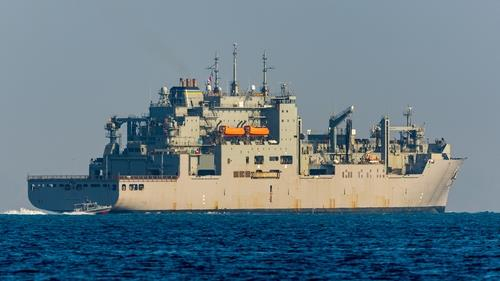 The 40,000-ton USNS Amelia Earhart vessel [U.S. NAVY, HJ SHIPBUILDING & CONSTRUCTION CO.] 
