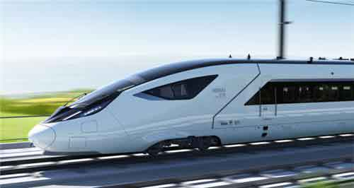 The Ministry of Land, Infrastructure and Transport announced on Dec. 22 that it has completed the core technology development for the next-generation high-speed train EMU-370, designed for commercial operation at 370 kph (229.9 mph), with a maximum design speed of 407 kph. The domestically-developed train is expected to begin service in 2031, making it the world’s second-fastest high-speed rail. This photo shows an image of the EMU-370. [YONHAP]