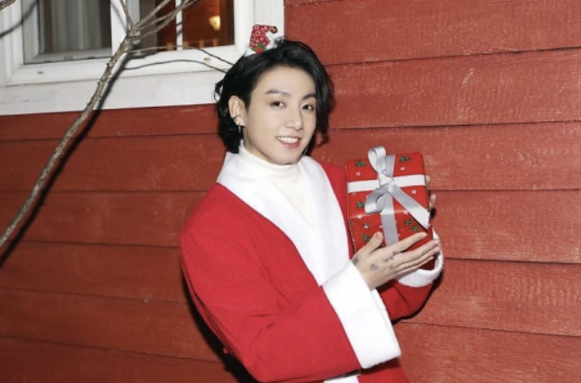 Jungkook of boy band BTS [SCREEN CAPTURE]